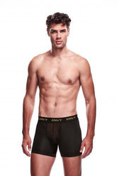 Envy Transparante Mesh Herenshort - Zwart - PlayForFun
